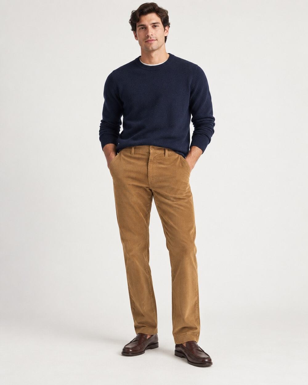 NWT J.Crew Broken-In Straight Corduroy Pants Duckwood Brown 31x30 CM717